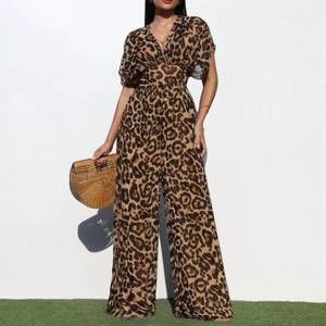 NEW DRESS DAY run the wild jumpsuit in leopard print